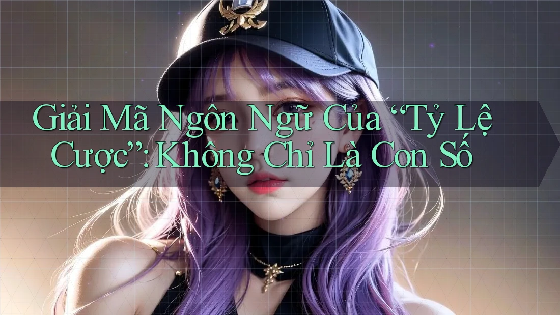 Giải Mã Ngôn Ngữ Của “Tỷ Lệ Cược”: Không Chỉ Là Con Số Giải Mã Ngôn Ngữ Của “Tỷ Lệ Cược”: Không Chỉ Là Con Số