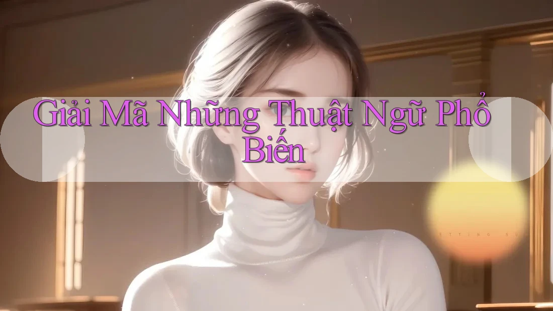Giải mã những thuật ngữ phổ biến Giải mã những thuật ngữ phổ biến