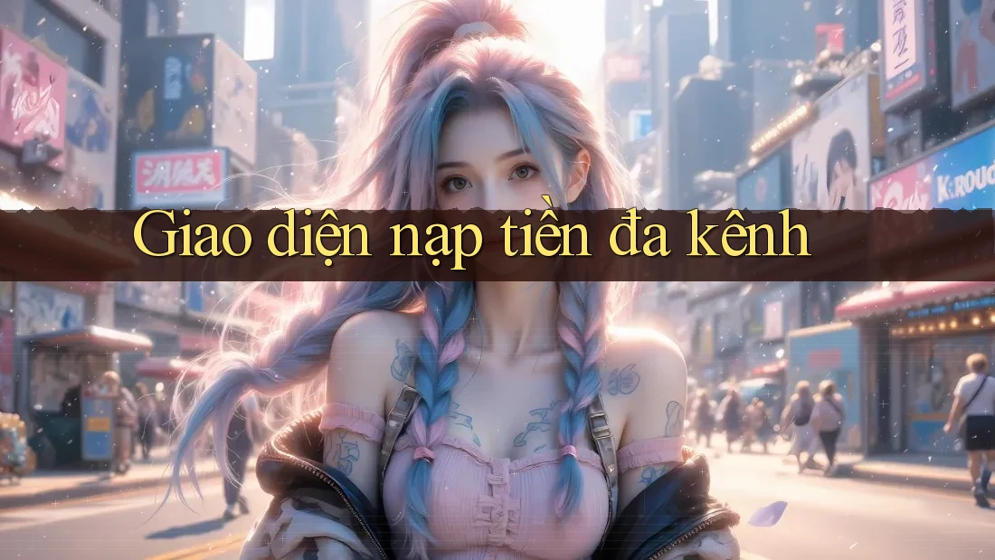 Giao diện nạp tiền đa kênh