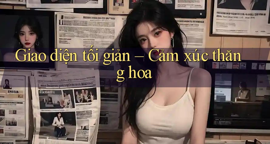Giao diện tối giản – Cảm xúc thăng hoa