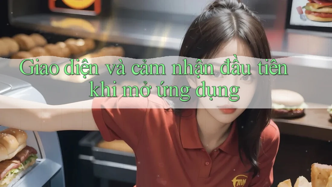 Giao diện và cảm nhận đầu tiên khi mở ứng dụng