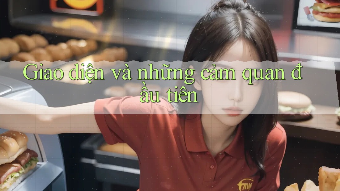 Giao diện và những cảm quan đầu tiên