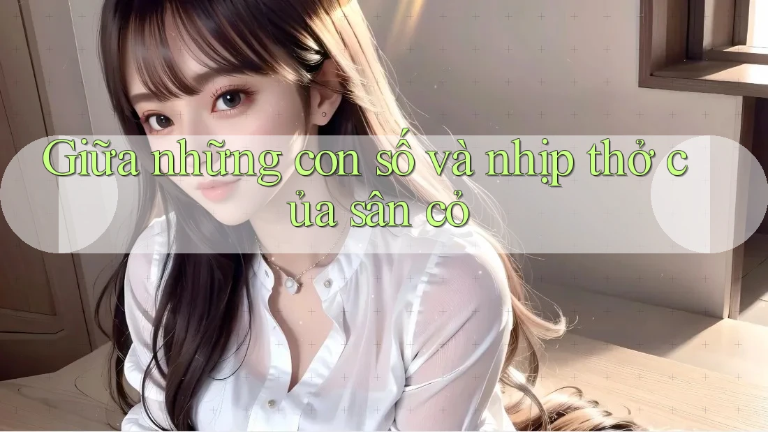 Giữa những con số và nhịp thở của sân cỏ Giữa những con số và nhịp thở của sân cỏ