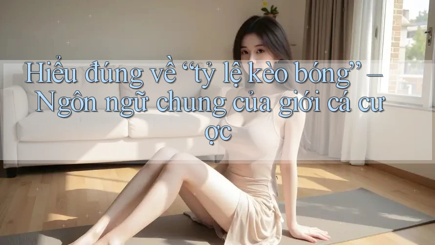 Hiểu đúng về “tỷ lệ kèo bóng” – Ngôn ngữ chung của giới cá cược