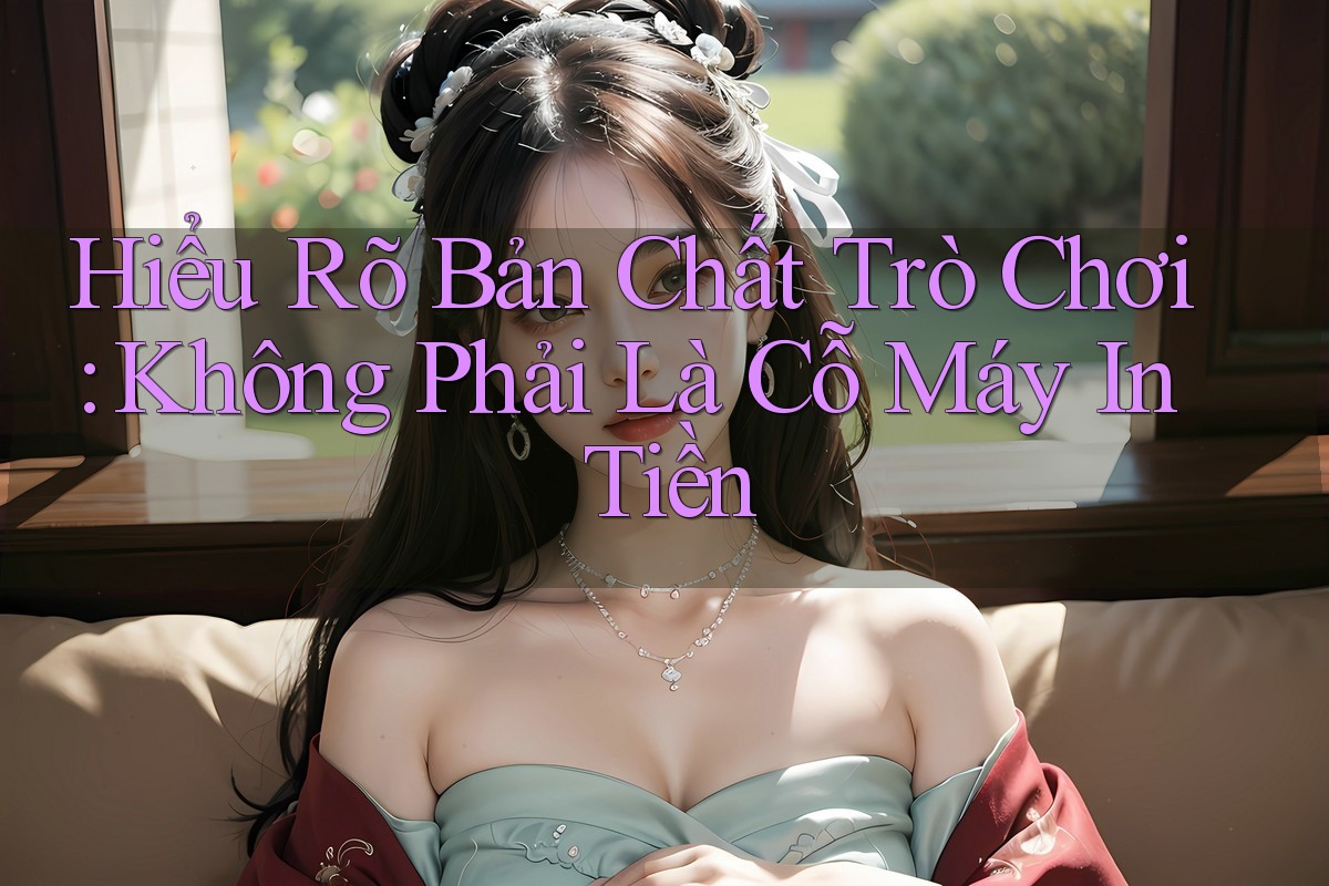 Hiểu Rõ Bản Chất Trò Chơi: Không Phải Là Cỗ Máy In Tiền Hiểu Rõ Bản Chất Trò Chơi: Không Phải Là Cỗ Máy In Tiền