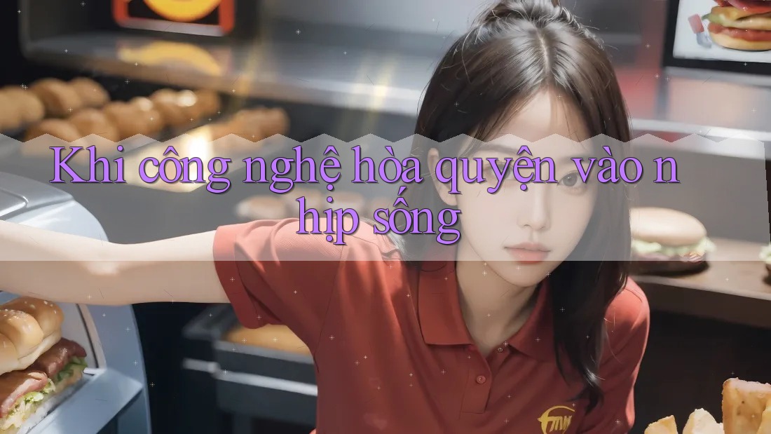 Khi công nghệ hòa quyện vào nhịp sống Khi công nghệ hòa quyện vào nhịp sống