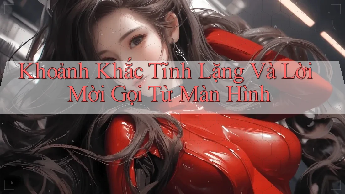 Khoảnh Khắc Tĩnh Lặng Và Lời Mời Gọi Từ Màn Hình
