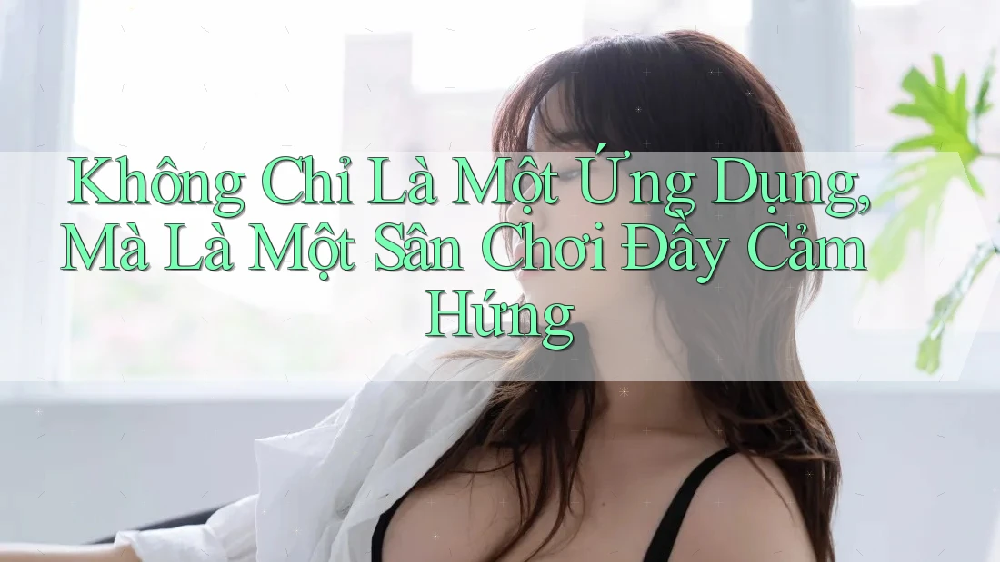Không Chỉ Là Một Ứng Dụng, Mà Là Một Sân Chơi Đầy Cảm Hứng Không Chỉ Là Một Ứng Dụng, Mà Là Một Sân Chơi Đầy Cảm Hứng
