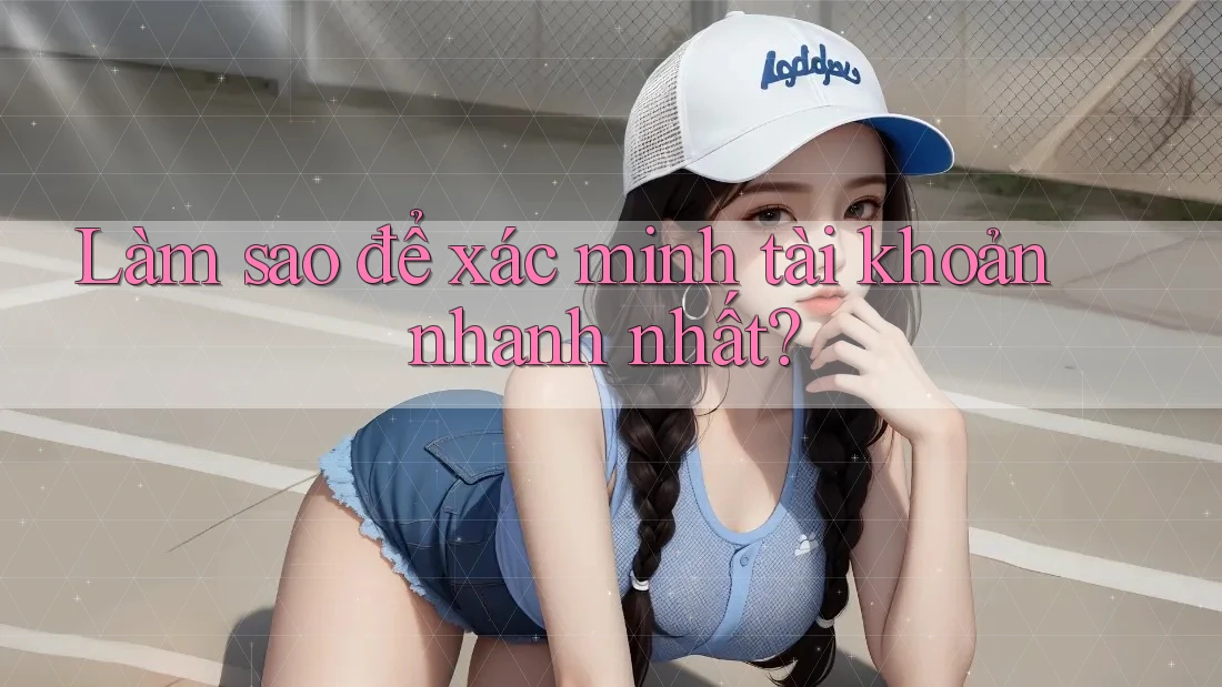 Làm sao để xác minh tài khoản nhanh nhất?