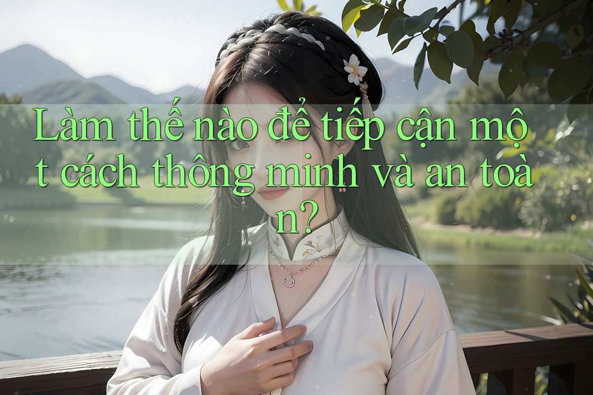Làm thế nào để tiếp cận một cách thông minh và an toàn? Làm thế nào để tiếp cận một cách thông minh và an toàn?