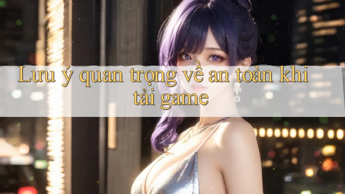 Lưu ý quan trọng về an toàn khi tải game