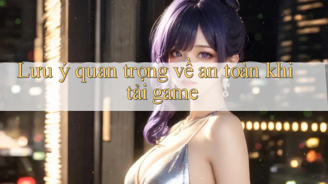 Lưu ý quan trọng về an toàn khi tải game