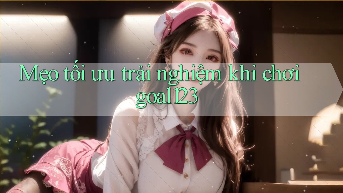 Mẹo tối ưu trải nghiệm khi chơi goal123 Mẹo tối ưu trải nghiệm khi chơi goal123