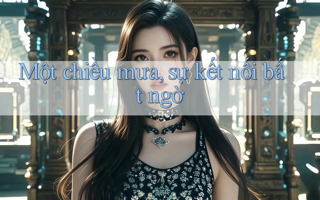 Một chiều mưa, sự kết nối bất ngờ