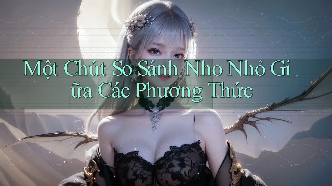 Một Chút So Sánh Nho Nhỏ Giữa Các Phương Thức
