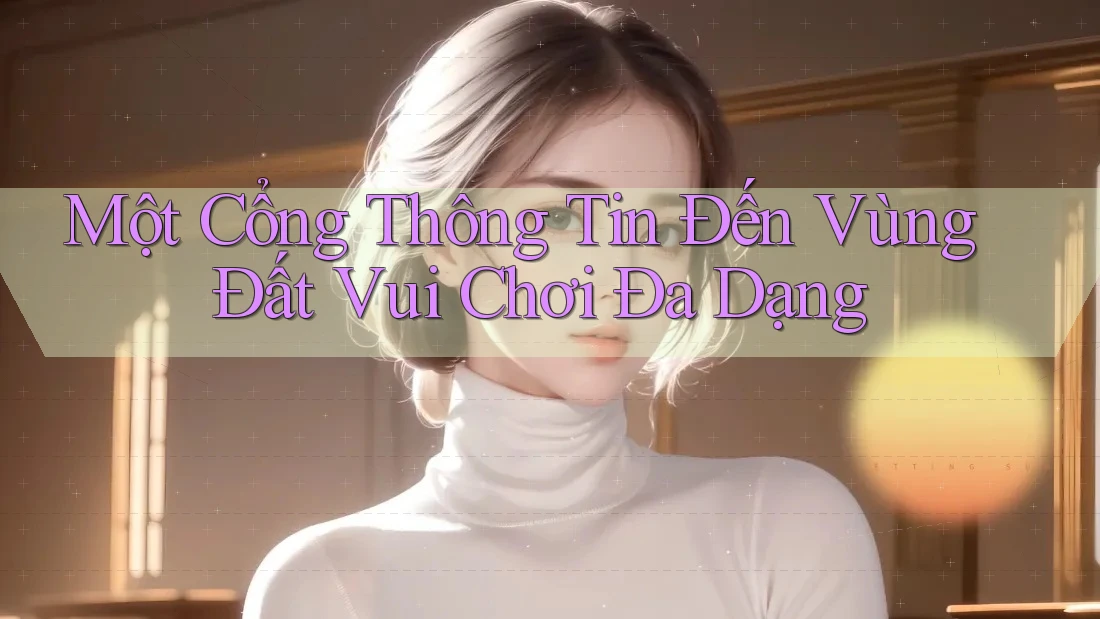 Một Cổng Thông Tin Đến Vùng Đất Vui Chơi Đa Dạng