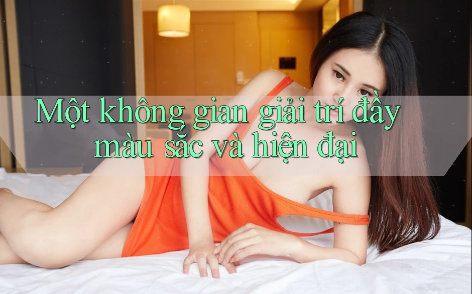 Một không gian giải trí đầy màu sắc và hiện đại