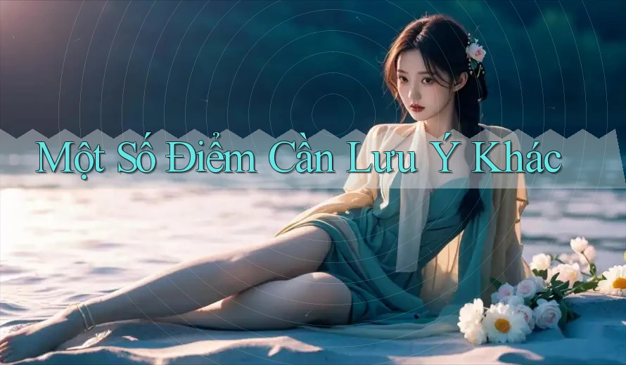 Một Số Điểm Cần Lưu Ý Khác