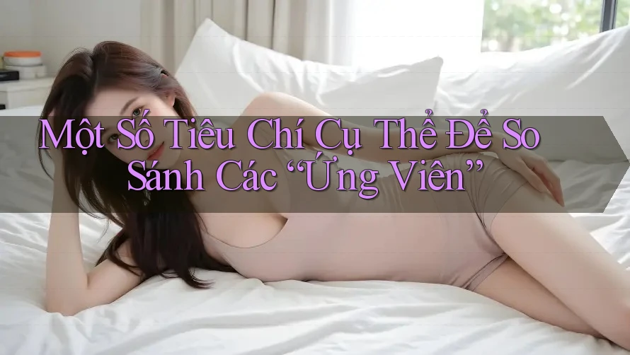 Một Số Tiêu Chí Cụ Thể Để So Sánh Các “Ứng Viên” Một Số Tiêu Chí Cụ Thể Để So Sánh Các “Ứng Viên”