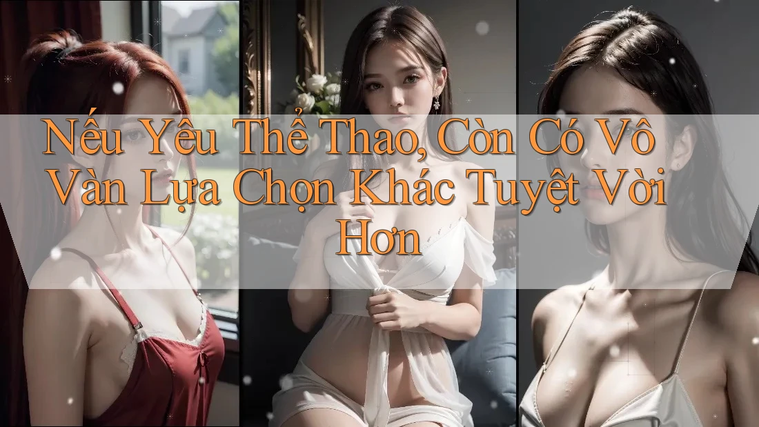 Nếu Yêu Thể Thao, Còn Có Vô Vàn Lựa Chọn Khác Tuyệt Vời Hơn