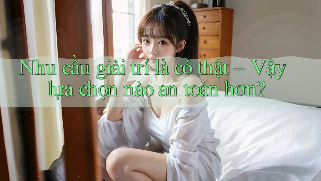 Nhu cầu giải trí là có thật – Vậy lựa chọn nào an toàn hơn?