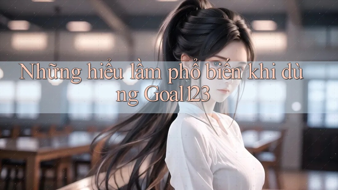 Những hiểu lầm phổ biến khi dùng Goal123