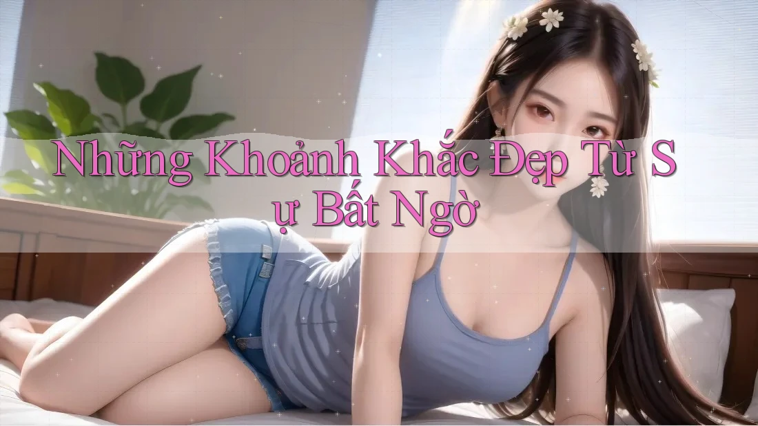 Những Khoảnh Khắc Đẹp Từ Sự Bất Ngờ