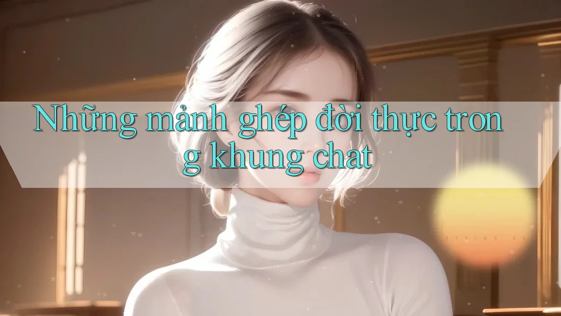 Những mảnh ghép đời thực trong khung chat
