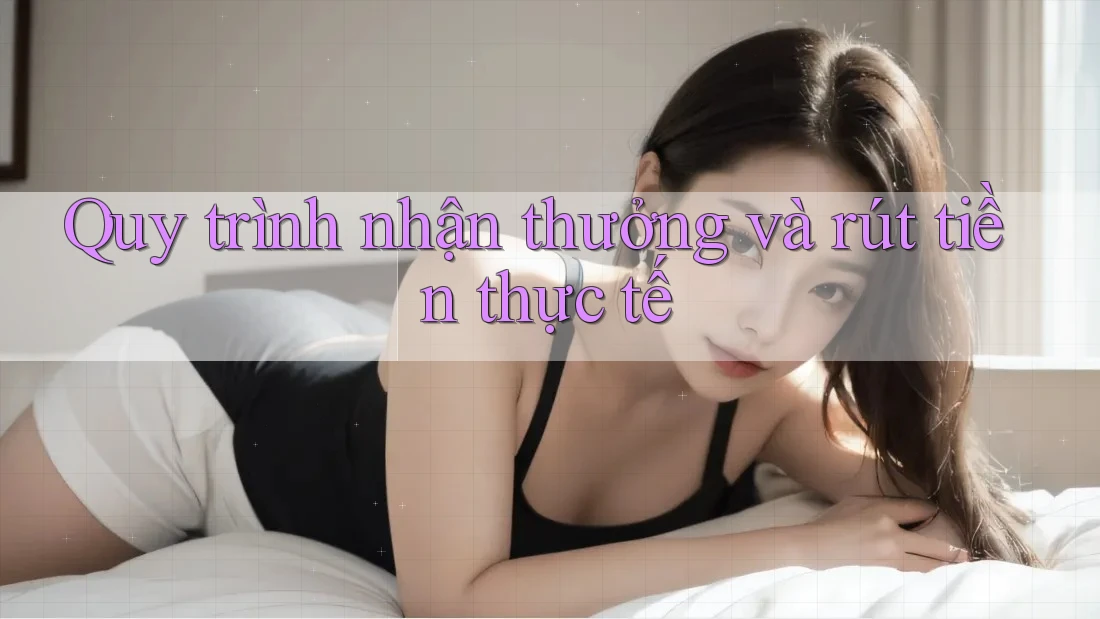 Quy trình nhận thưởng và rút tiền thực tế