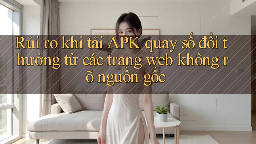 Rủi ro khi tải APK quay số đổi thưởng từ các trang web không rõ nguồn gốc