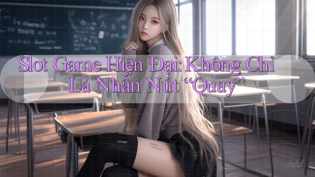 Slot Game Hiện Đại: Không Chỉ Là Nhấn Nút “Quay”