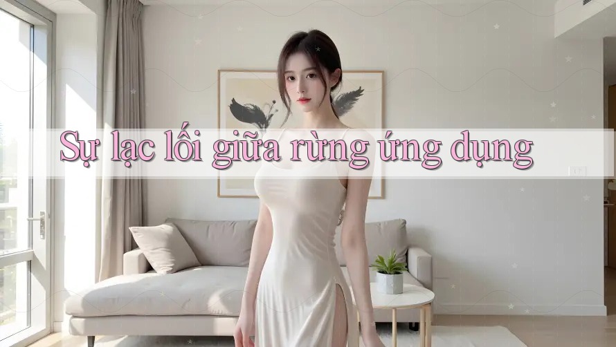 Sự lạc lối giữa rừng ứng dụng