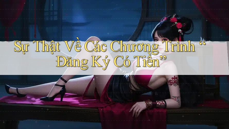 Sự Thật Về Các Chương Trình “Đăng Ký Có Tiền”