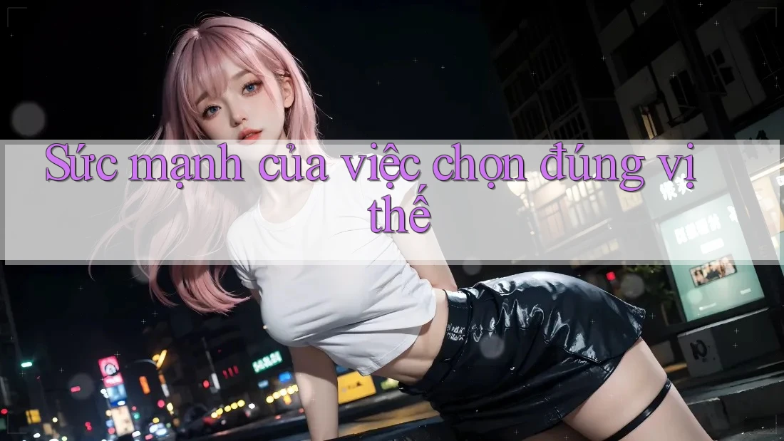 Sức mạnh của việc chọn đúng vị thế Sức mạnh của việc chọn đúng vị thế