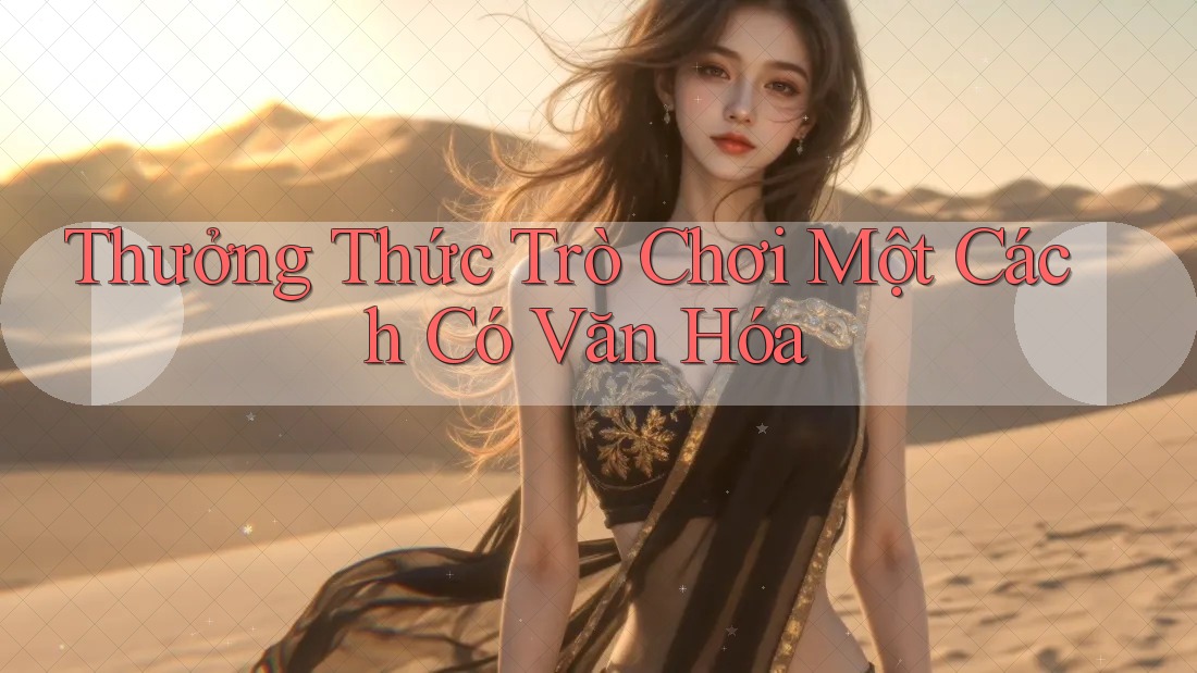 Thưởng Thức Trò Chơi Một Cách Có Văn Hóa
