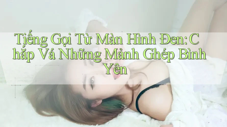 Tiếng Gọi Từ Màn Hình Đen: Chắp Vá Những Mảnh Ghép Bình Yên
