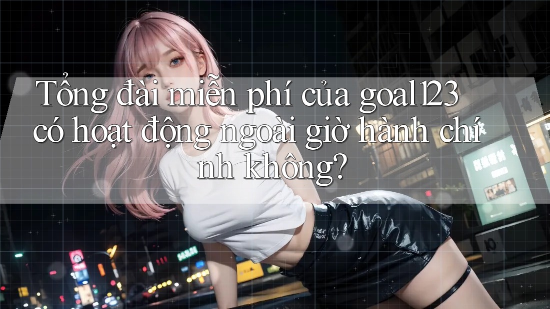Tổng đài miễn phí của goal123 có hoạt động ngoài giờ hành chính không?