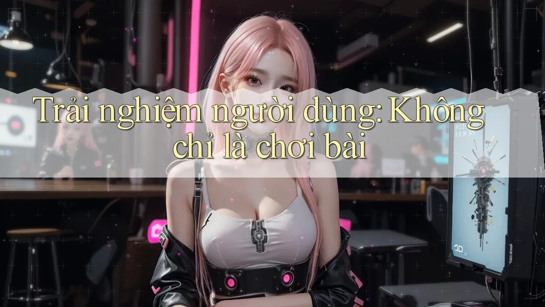 Trải nghiệm người dùng: Không chỉ là chơi bài Trải nghiệm người dùng: Không chỉ là chơi bài