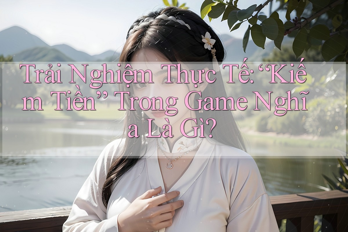 Trải Nghiệm Thực Tế: “Kiếm Tiền” Trong Game Nghĩa Là Gì?