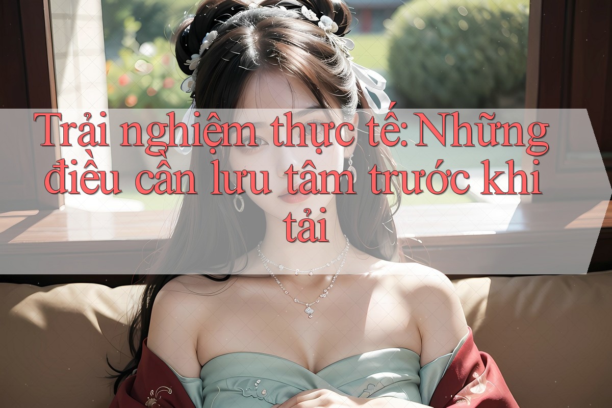 Trải nghiệm thực tế: Những điều cần lưu tâm trước khi tải Trải nghiệm thực tế: Những điều cần lưu tâm trước khi tải
