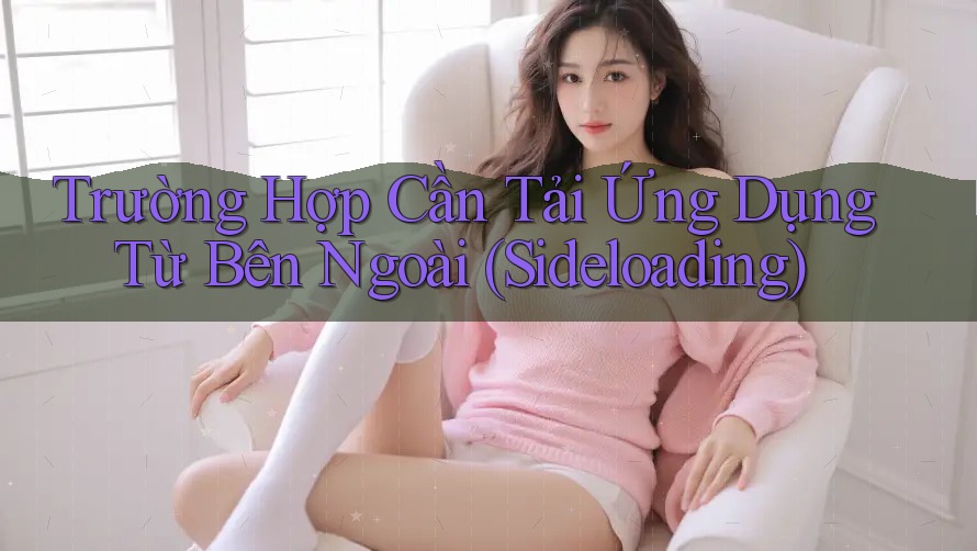 Trường Hợp Cần Tải Ứng Dụng Từ Bên Ngoài (Sideloading)