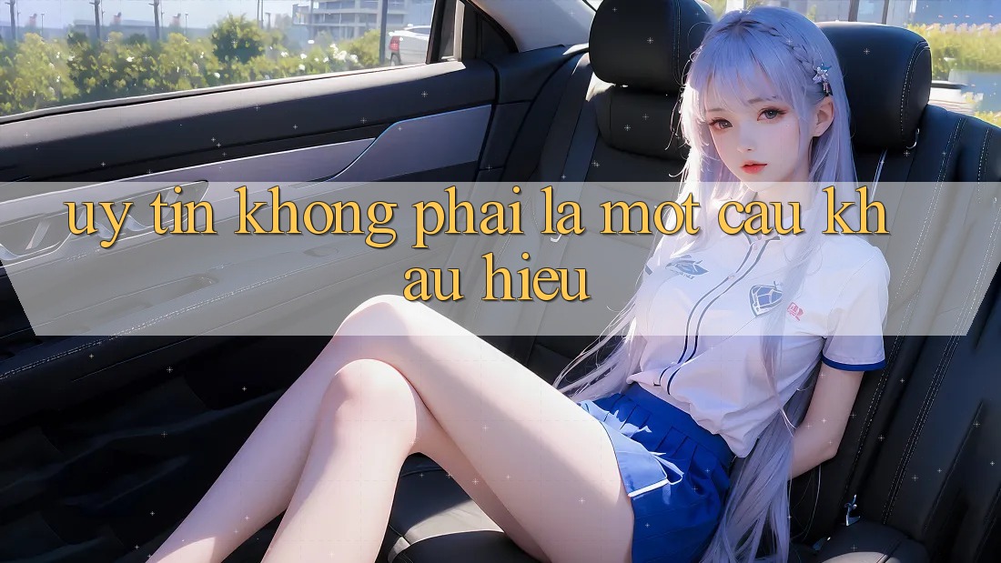 “Uy tín” không phải là một câu khẩu hiệu “Uy tín” không phải là một câu khẩu hiệu