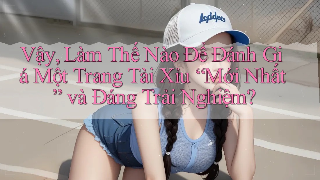 Vậy, Làm Thế Nào Để Đánh Giá Một Trang Tài Xỉu “Mới Nhất” và Đáng Trải Nghiệm?
