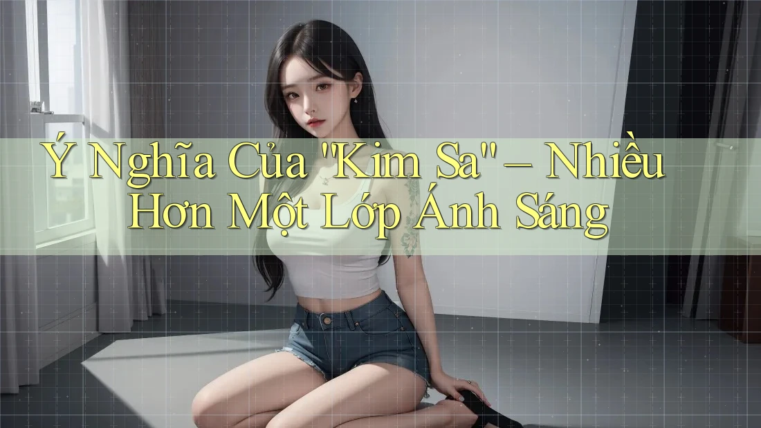 Ý Nghĩa Của “Kim Sa” – Nhiều Hơn Một Lớp Ánh Sáng